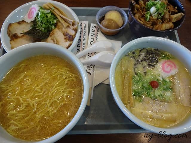 ミツワNJ店の山頭火ラーメン